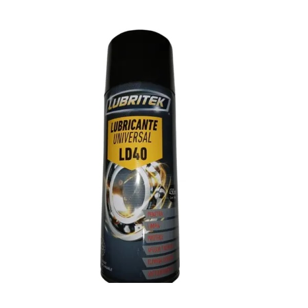 LIMPIADOR Y LUBRICANTE MULTIUSO LD40 450ML LUBRITEK