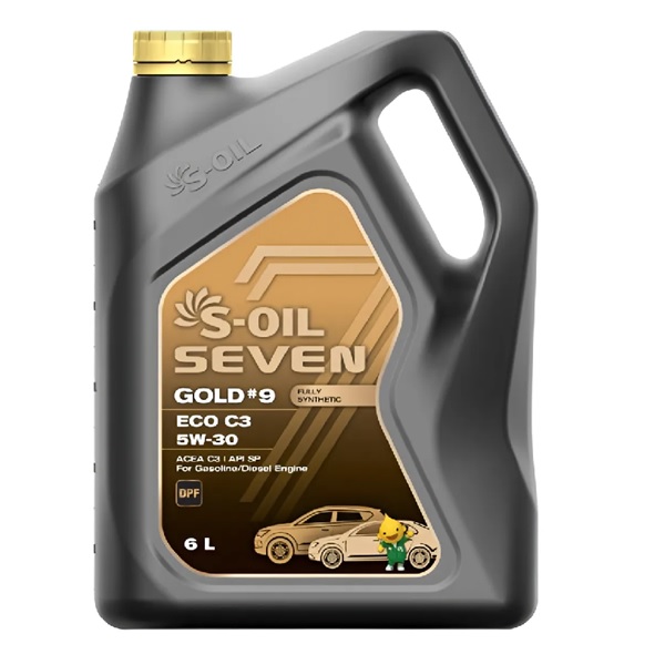 5W30 6LT FULL SYNTHETIC S-OIL SEVEN GOLD