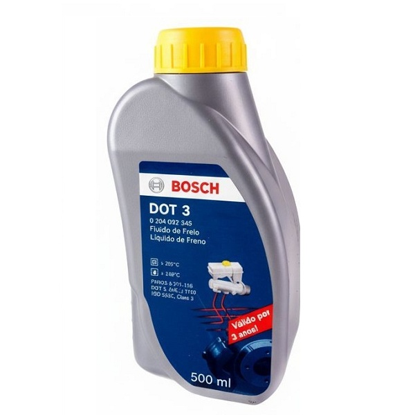 LIQUIDO FRENO DOT3 500ML BOSCH